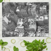 New York Towel Aangepaste NYC Souvenir Tea Towel Theedoek (Gevouwen)