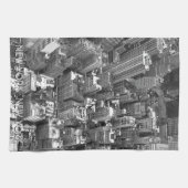 New York Towel Aangepaste NYC Souvenir Tea Towel Theedoek (Horizontaal)