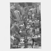 New York Towel Aangepaste NYC Souvenir Tea Towel Theedoek (Verticaal)