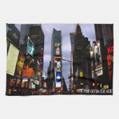New York Towel Persoonlijke Times Square Tea Towel Theedoek (Horizontaal)