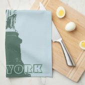New York Towel Statue of Liberty NYC Tea Towel Theedoek (Quarter Fold)