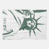 New York Towel Statue of Liberty NYC Tea Towel Theedoek (Horizontaal)