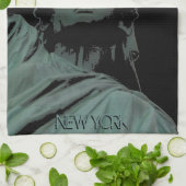 New York Towel Statue of Liberty NYC Tea Towel Theedoek (Gevouwen)