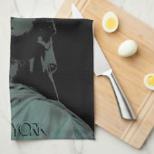 New York Towel Statue of Liberty NYC Tea Towel Theedoek (Quarter Fold)