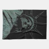 New York Towel Statue of Liberty NYC Tea Towel Theedoek (Horizontaal)