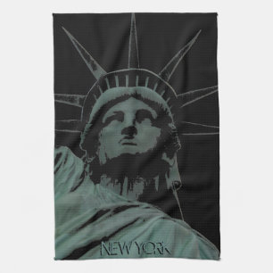 New York Towel Statue of Liberty NYC Tea Towel Theedoek