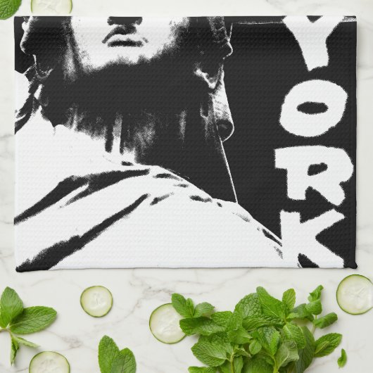 New York Towel Statue of Liberty NYC Tea Towel Theedoek (Gevouwen)