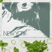 New York Towel Statue of Liberty NYC Tea Towel Theedoek (Gevouwen)