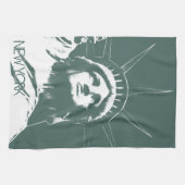New York Towel Statue of Liberty NYC Tea Towel Theedoek (Horizontaal)