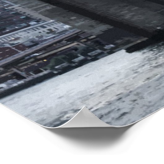 New York Travel Artwork Poster (Hoek)