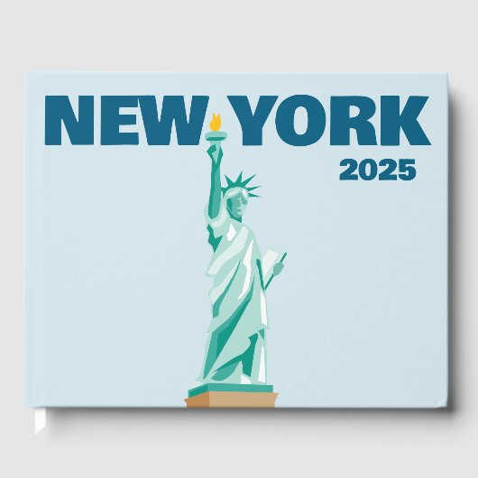 New York travel coffee table book Gastenboek (Voorkant)