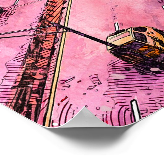 New York Travel Poster (Hoek)