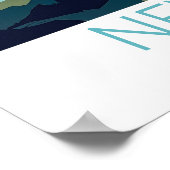 New York Travel Poster, New York Brooklyn Poster (Hoek)