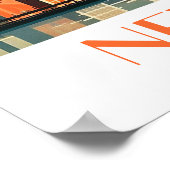 New York Travel Print kunst aan de muur (Hoek)