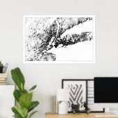 New York Tri-State Census Dotmap Poster (Thuiskantoor)