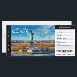 New York Trip Boarding Pass Travel Vacking Ticket<br><div class="desc">New York Trip Boarding Pass Travel Vacation Ticket. Geef je familie en vrienden een reisreis! Eenvoudig te personaliseren! Stuur me een bericht voor een aangepast ontwerp. (Foto van Brendon Spring van Pexels)</div>