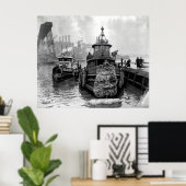 NEW YORK TUGBOATS 1946 POSTER (Thuiskantoor)