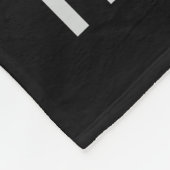 New York Typografie fleece dekens (Hoek)