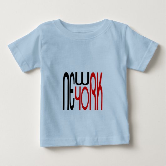 New York Typography Cool T-shirt (Voorkant)