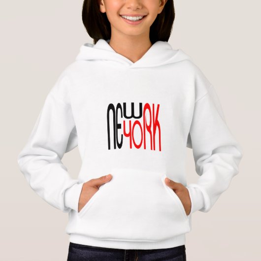 New York Typography Cool T-shirt (Voorkant)