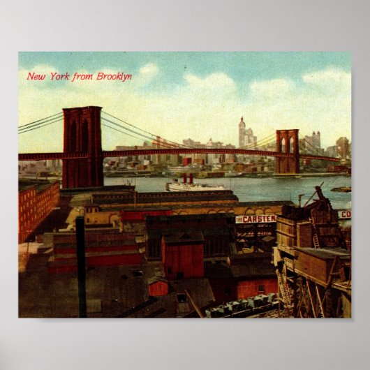 New York uit Brooklyn,  Poster (Voorkant)