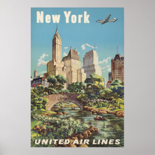 New York - United Reisposter Poster