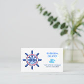 New York, United States, Customizable, Sea Travel Visitekaartje (Staand voorkant)