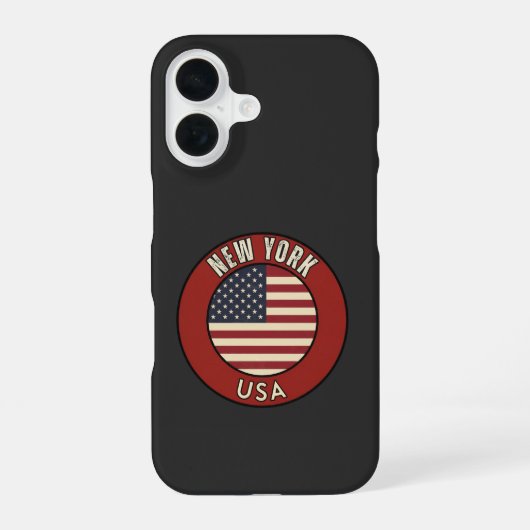 New York United States of America iPhone 16 Hoesje (Achterkant)