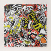 New York Urban: sticker patchwork. Legpuzzel (Horizontaal)