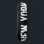New York - Urban Style - Skateboard<br><div class="desc">ontwerp in de zwarte en witte stad</div>