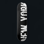 New York - Urban Style - Skateboard<br><div class="desc">ontwerp in de zwarte en witte stad</div>