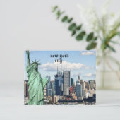 new york usa - Briefkaart  (Staand voorkant)