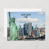 new york usa - Briefkaart  (Voorkant / Achterkant)