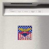 New York USA Flag Magneet (Insitu (Vaatwasser))