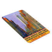 New York USA Vintage Reismagneet Magneet (Rechterzijde)