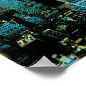 New York van de toekomst Poster (Hoek)