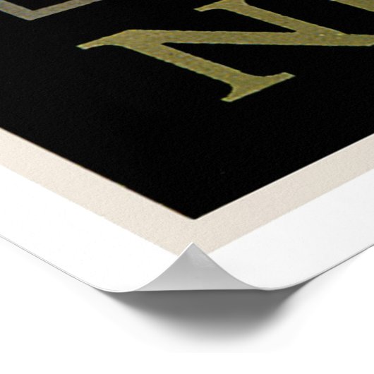 New York van Glasgow Poster (Hoek)