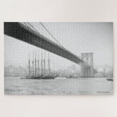 New York van onder de Brooklyn Bridge Legpuzzel (Horizontaal)