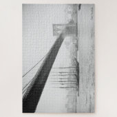New York van onder de Brooklyn Bridge Legpuzzel (Verticaal)