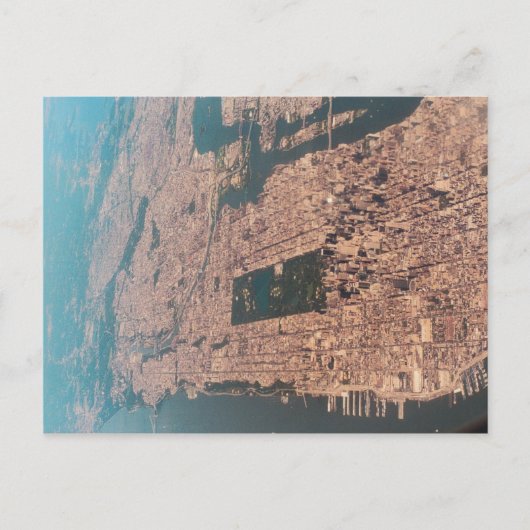 new york vanaf high up briefkaart (Voorkant)