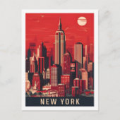 New York Verenigde Staten Beroemde Reisplaats Briefkaart (Voorkant)
