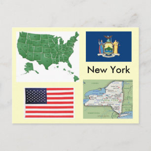 New York, Verenigde Staten Briefkaart