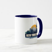 New York, Verenigde Staten Mok (Voorkant rechts)