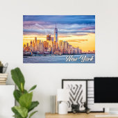 New York, Verenigde Staten Poster (Thuiskantoor)