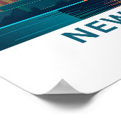 New York Verenigde Staten Reizen Poster (Hoek)