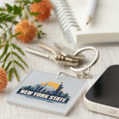 New York, Verenigde Staten Sleutelhanger (Voorkant Rechts)