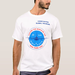 New York, Verenigde Staten stijlvol T-shirt