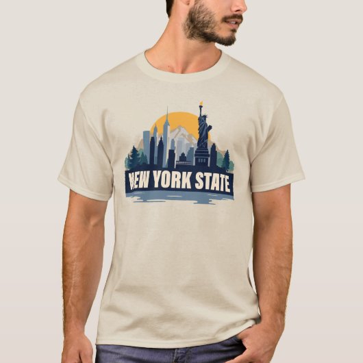 New York, Verenigde Staten T-shirt (Voorkant)