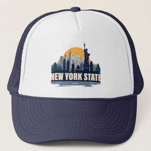 New York, Verenigde Staten Trucker Pet (Voorkant)