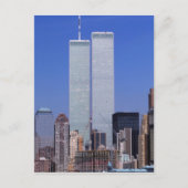 New York, Verenigde Staten. Twee torens van de ber Briefkaart (Voorkant)